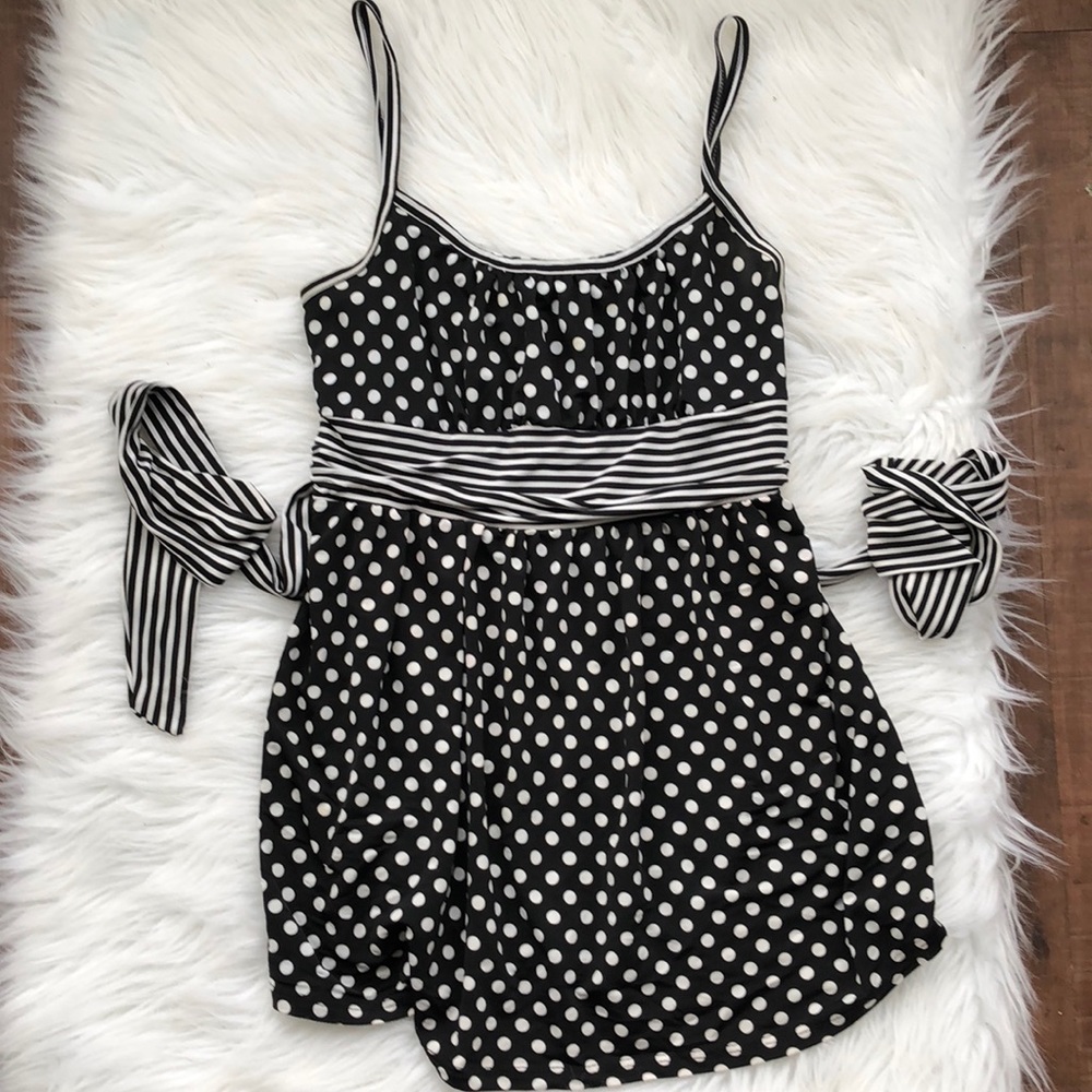 Vintage wet seal polka dot tank